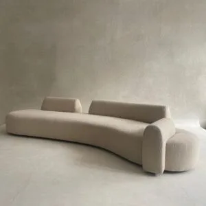 Canapé épuré beige